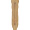Ekena Millwork 7"W x 8 1/2"D x 26"H Medium Jumbo Traditional Wood Corbel, Red Oak CORW07X09X26TRRO - alternate 4